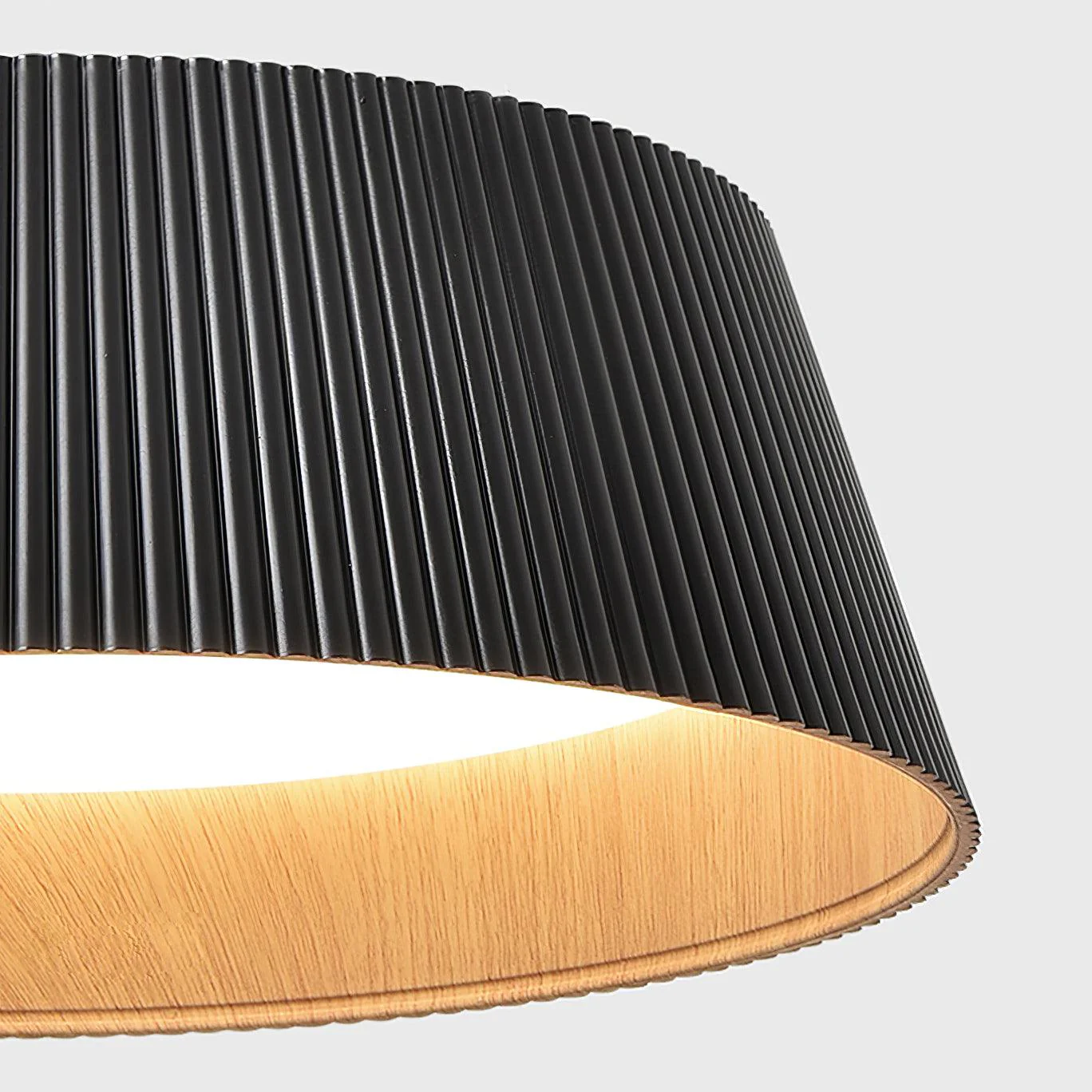 Modern Ribbed Ceiling Light - Image 40