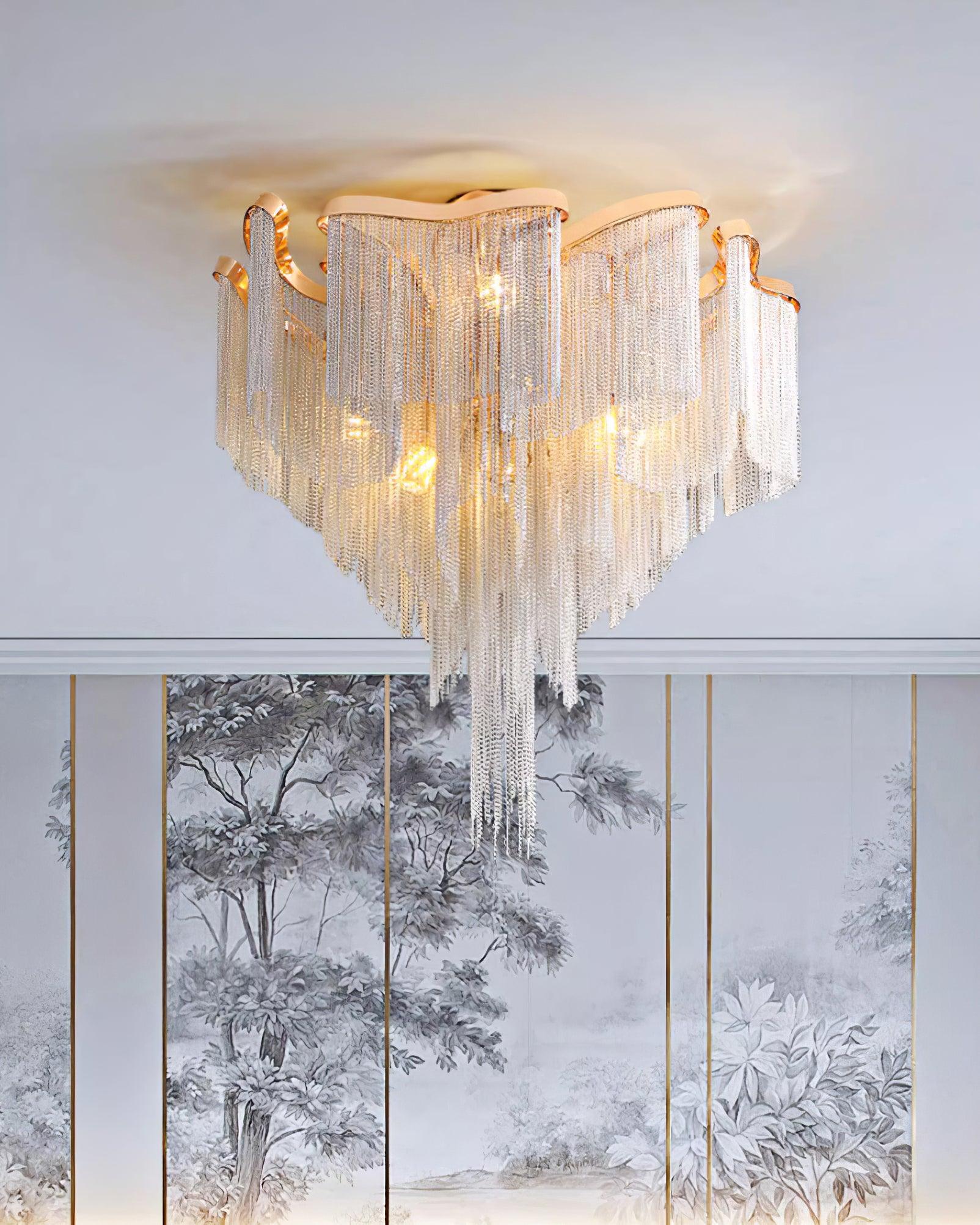 Modern Tassel Ceiling Lamp - Image 2