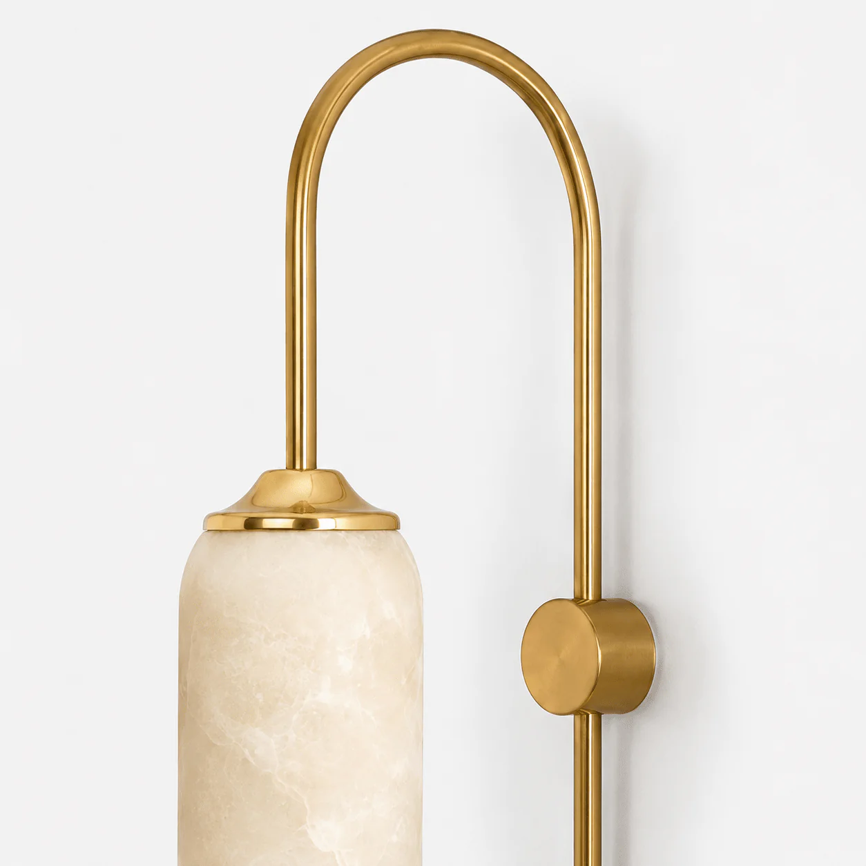 Alabaster Cylinder Wall Light - Image 8