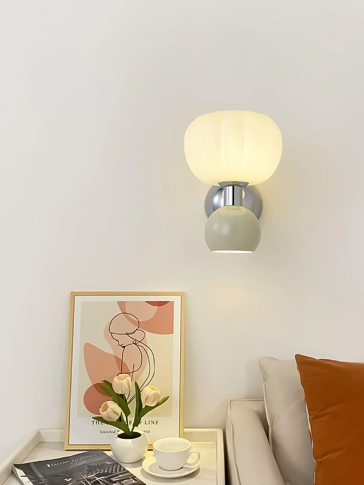 Moderno Cream Sconce - Image 11