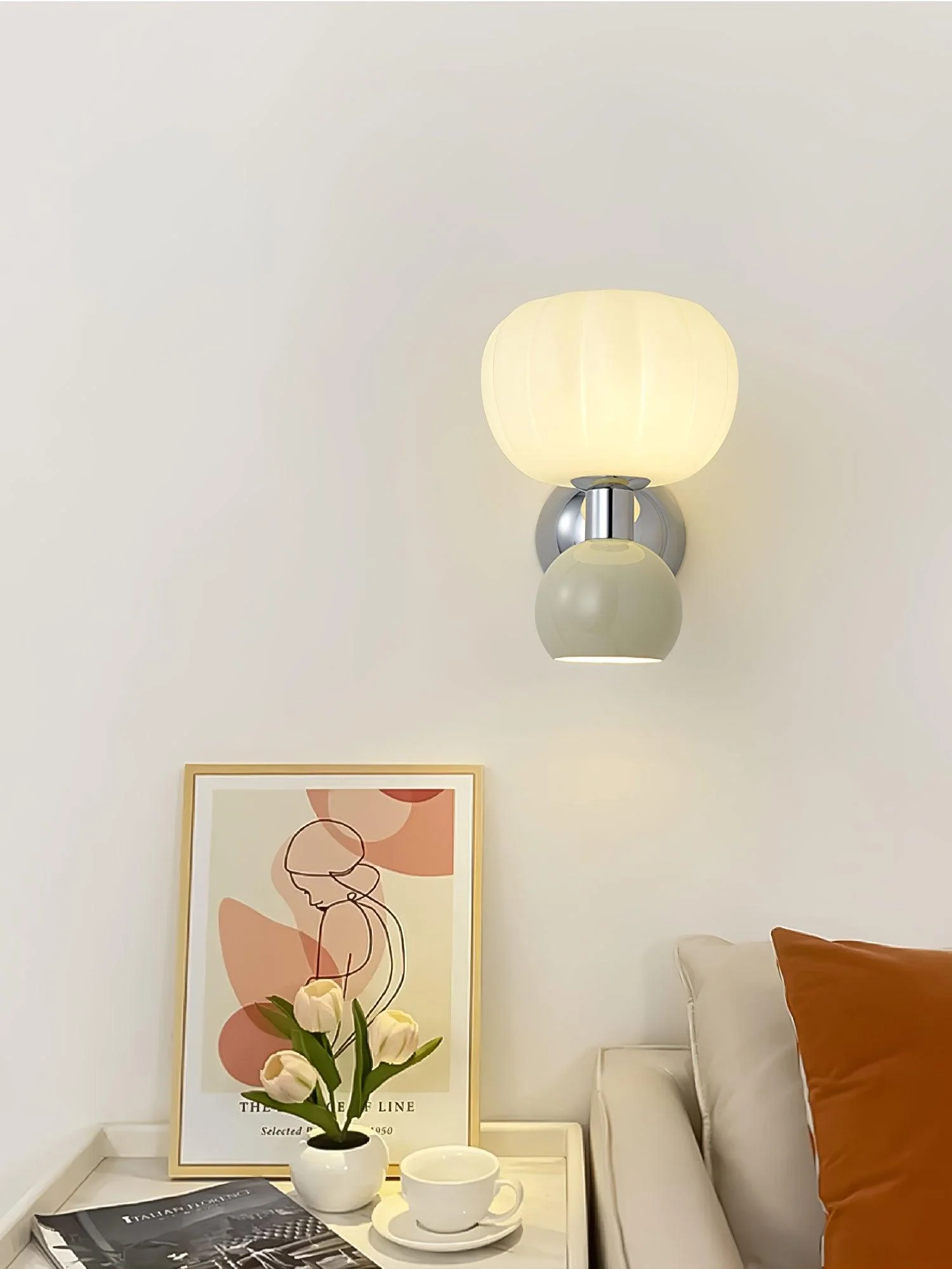Moderno Cream Sconce - Image 18