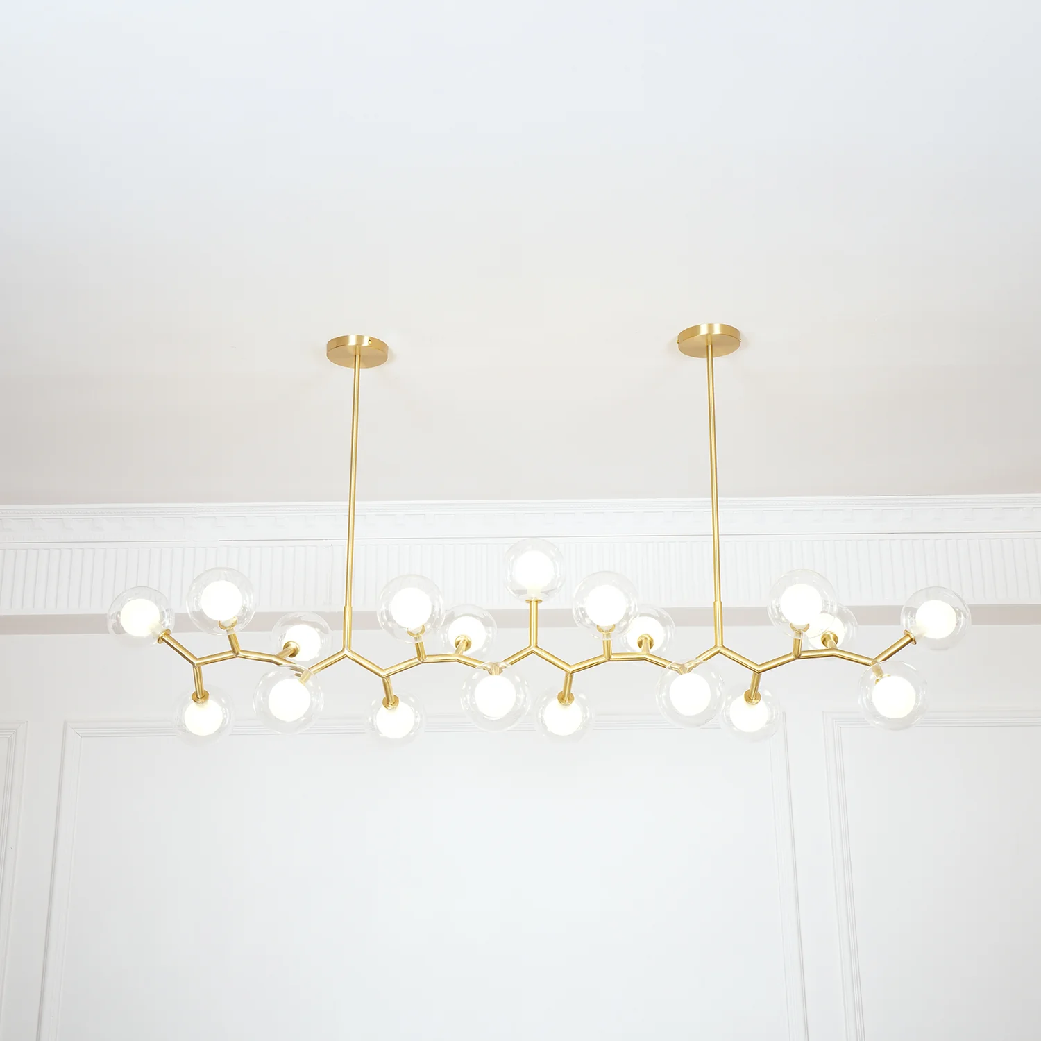 Molecular Glass Balls Chandelier - Image 5