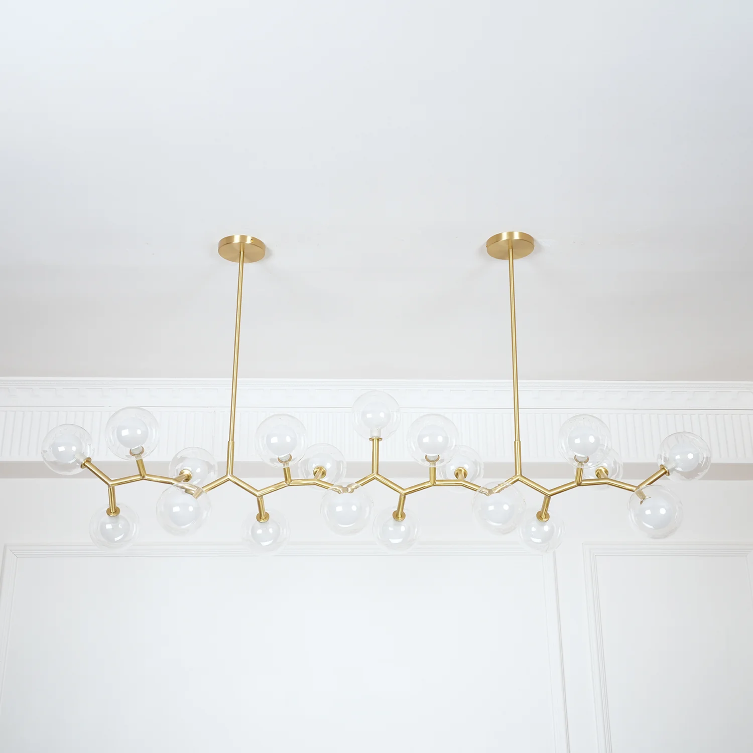 Molecular Glass Balls Chandelier - Image 7