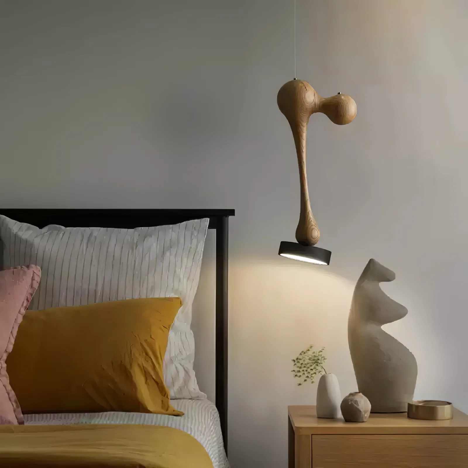 Molecule Wooden Pendant Light - Image 27