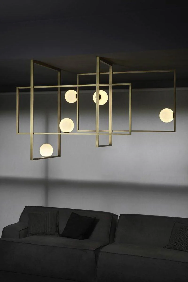 Mondrian Glass Ceiling Light - Image 11