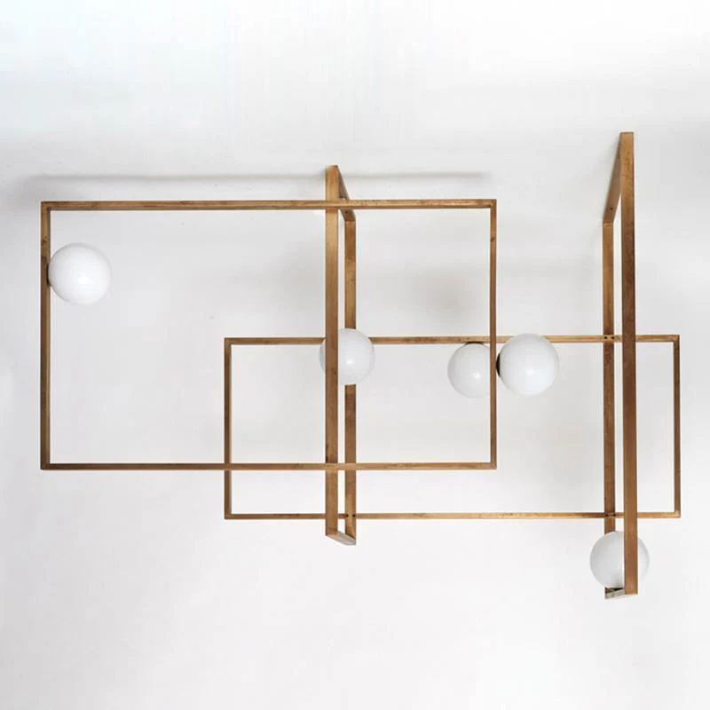 Mondrian Glass Ceiling Light - Image 36