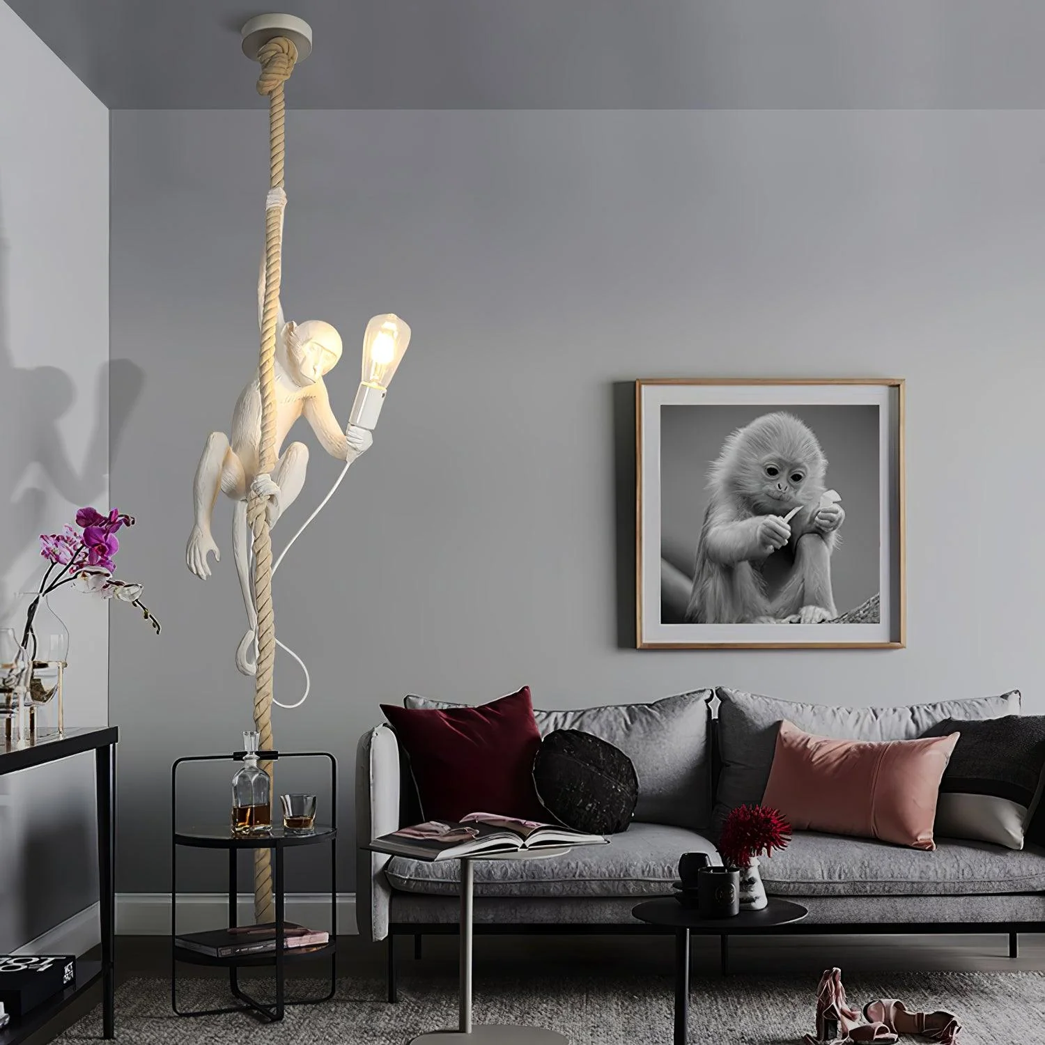Monkey Pendant Lamp - Image 31