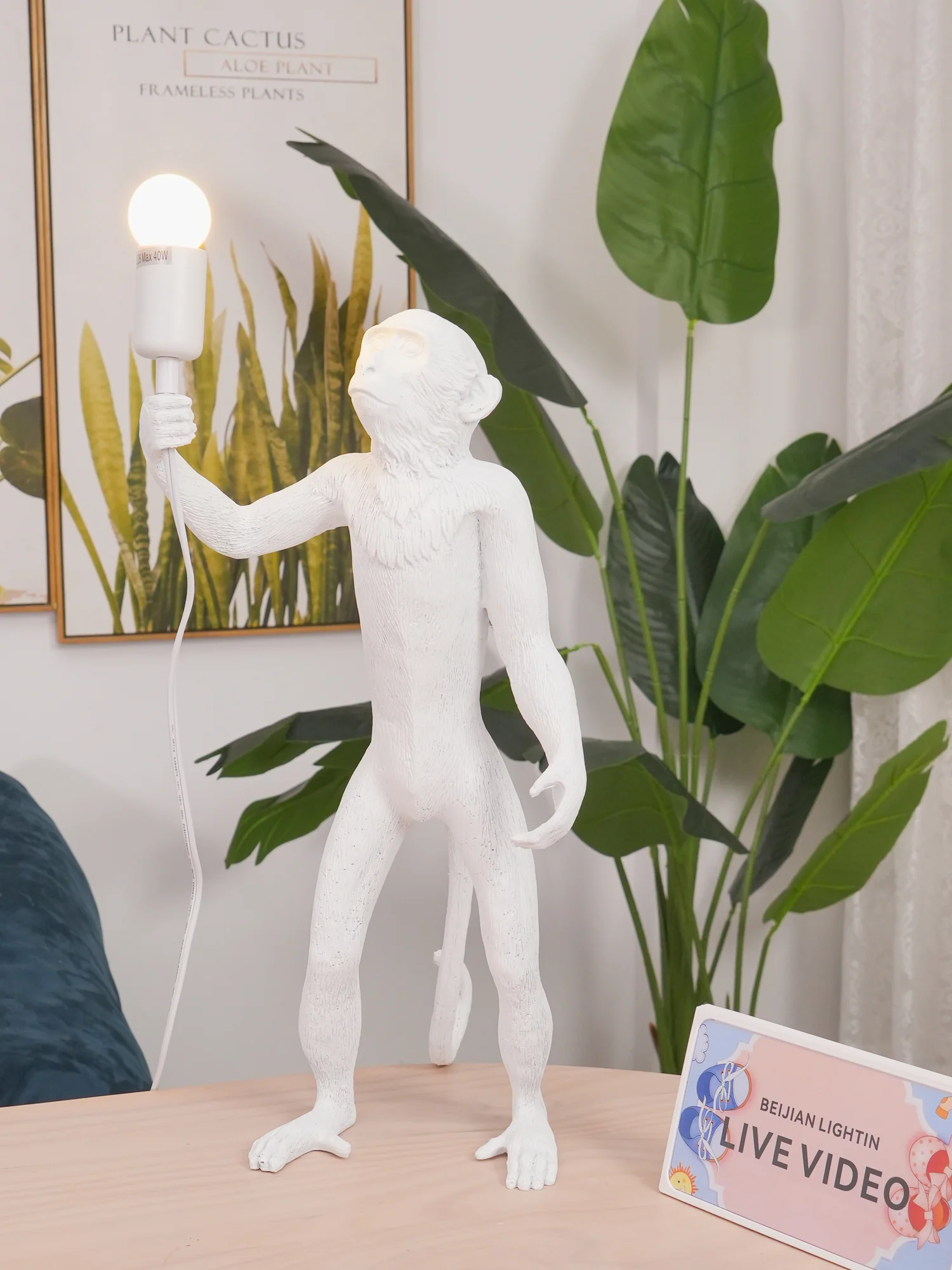 Monkey Table Lamp - Image 10