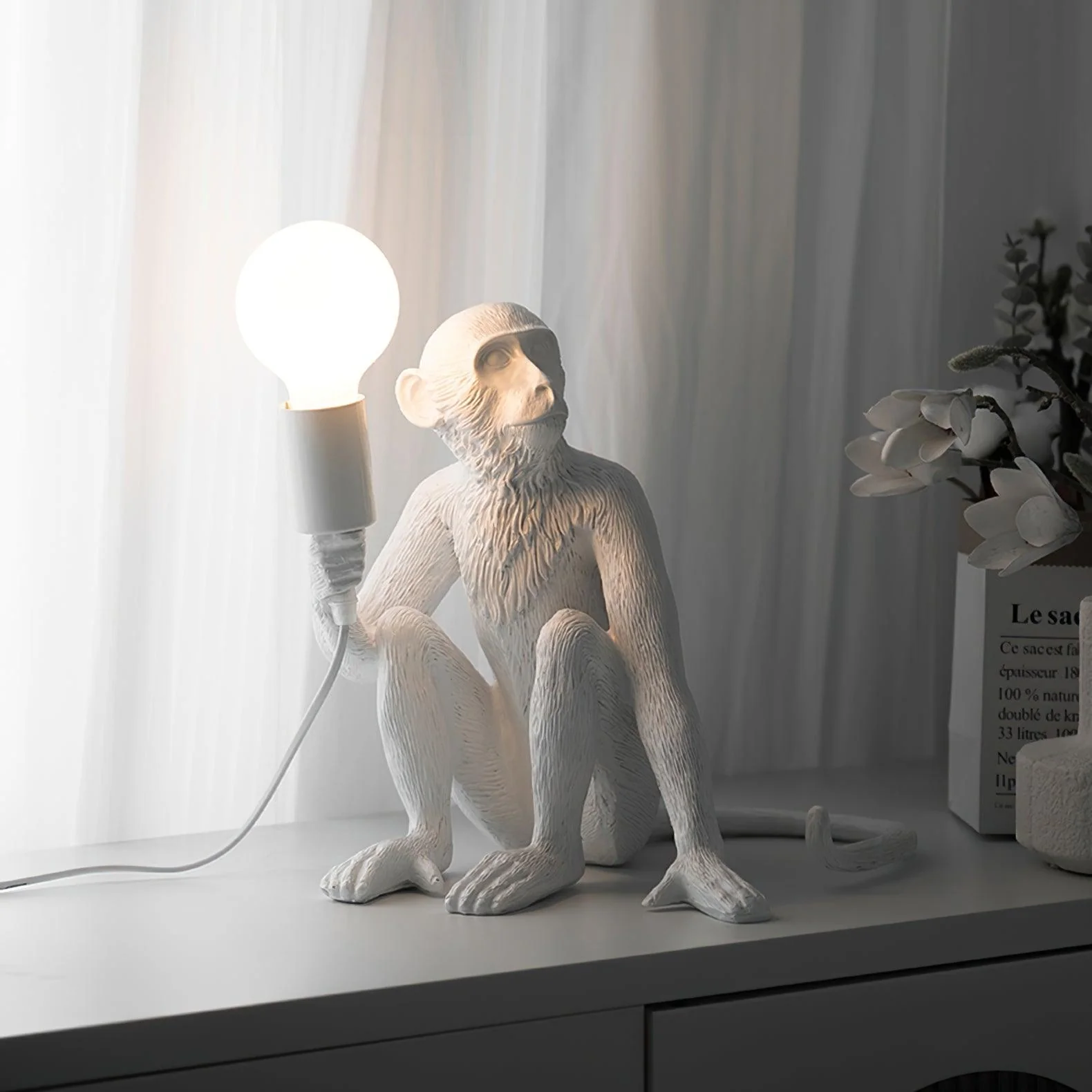 Monkey Table Lamp - Image 2
