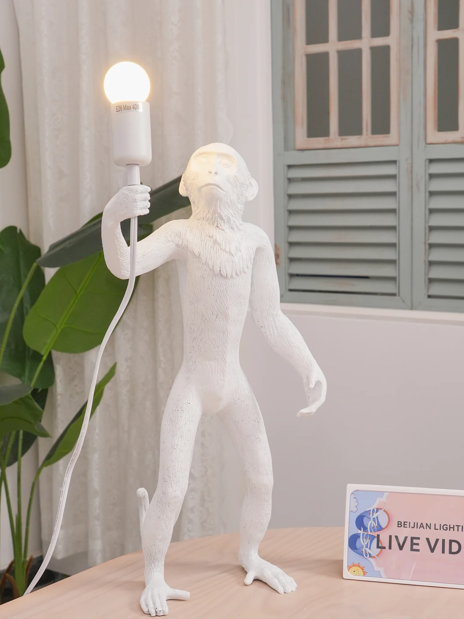 Monkey Table Lamp - Image 8