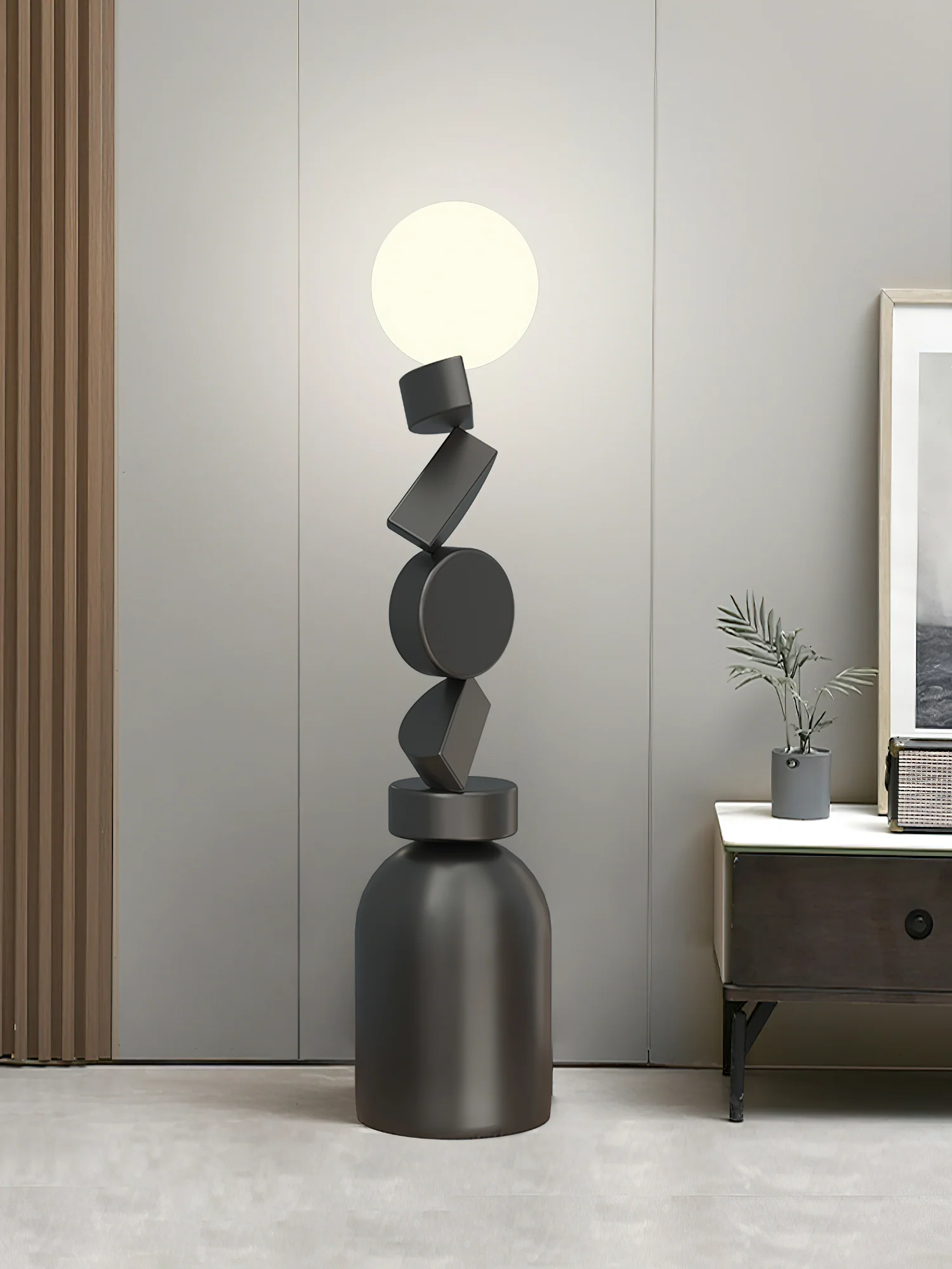 Monolith Cube Floor Lamp - Image 3