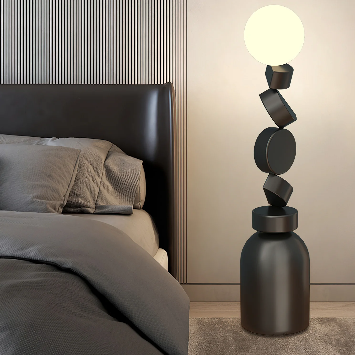 Monolith Cube Floor Lamp - Image 4