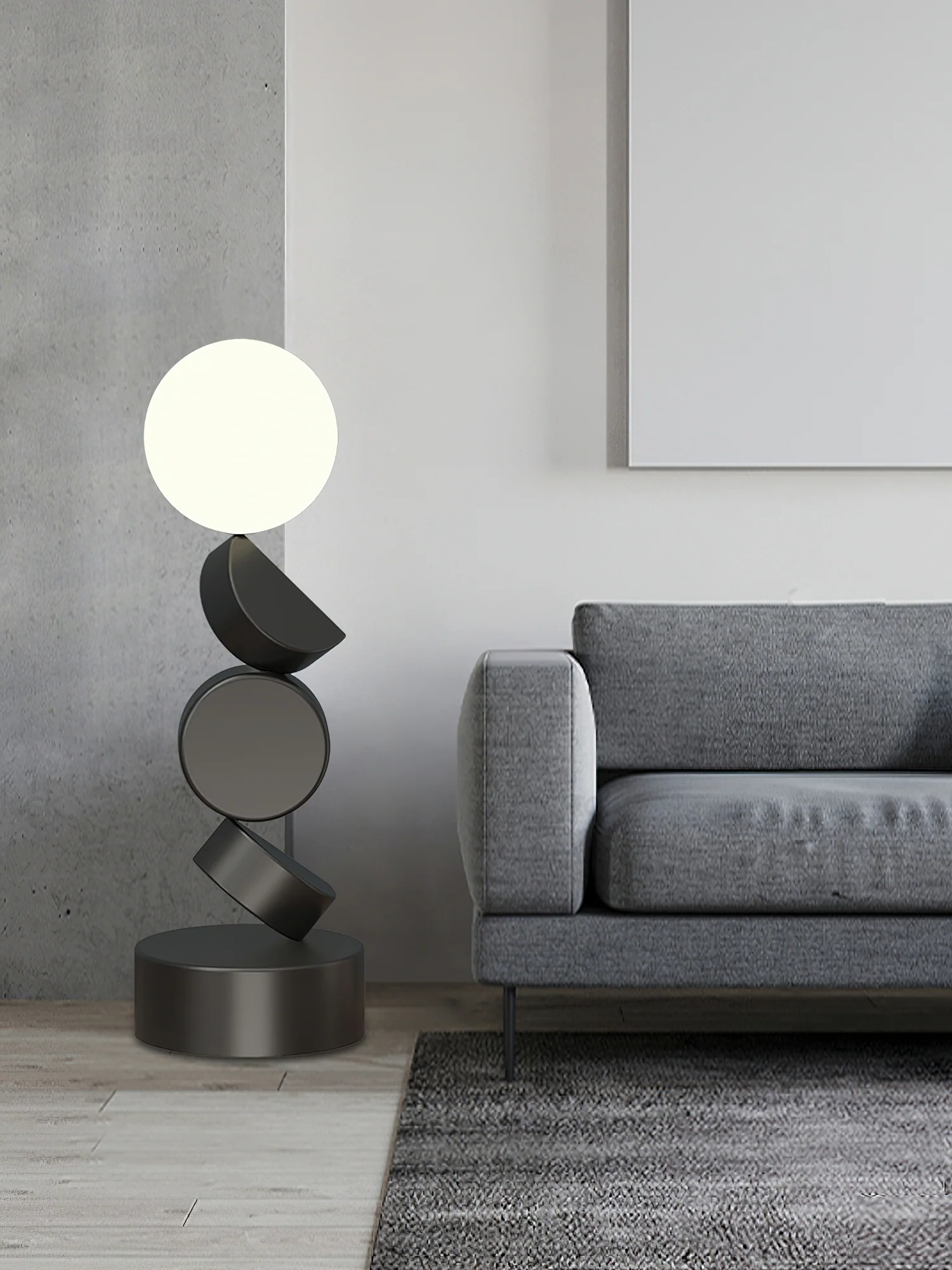 Monolith Cube Floor Lamp - Image 5