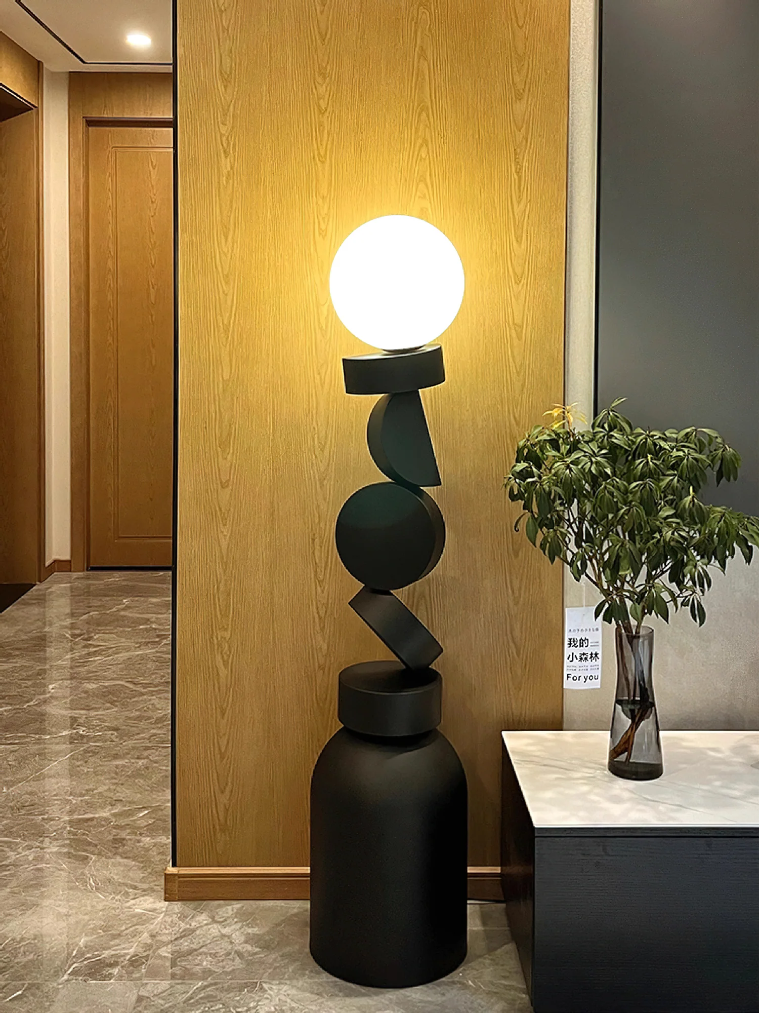 Monolith Cube Floor Lamp - Image 9