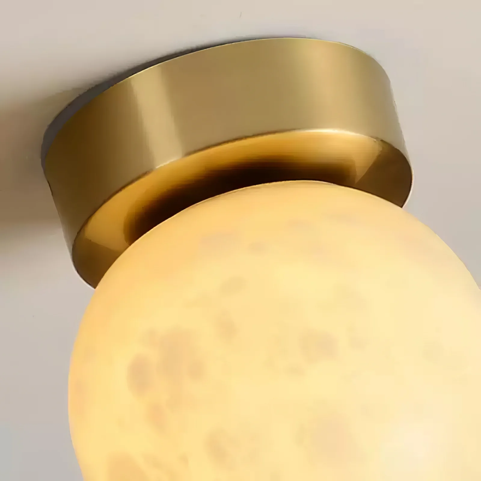 Moon Alabaster Ceiling Light - Image 8