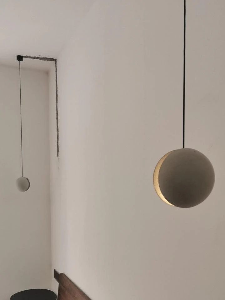 Moon Concrete Pendant Lamp - Image 24