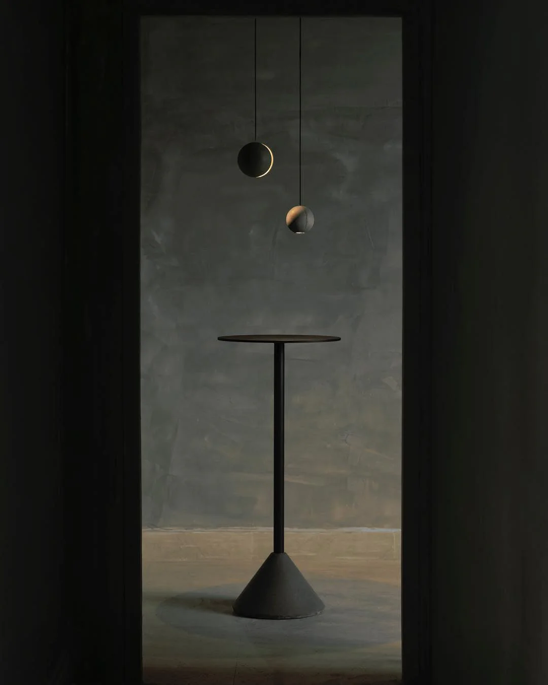 Moon Concrete Pendant Lamp - Image 32
