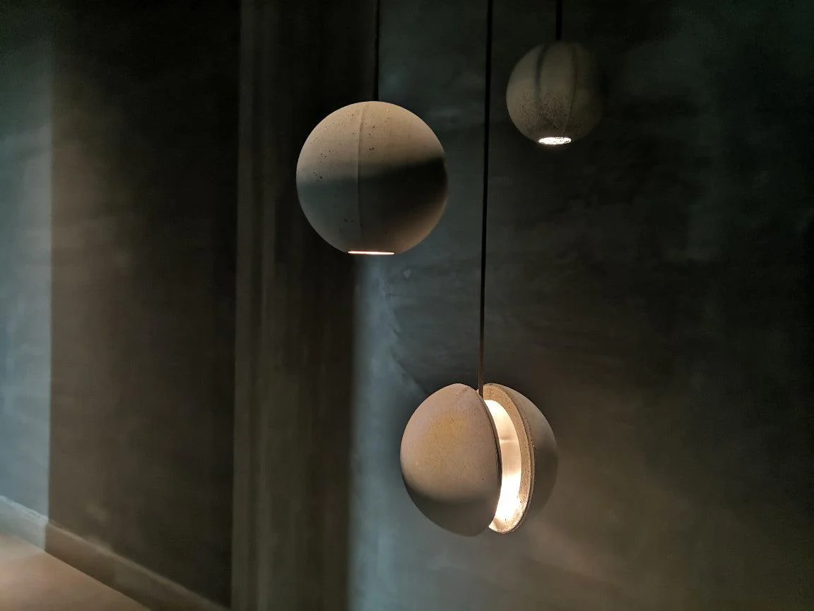 Moon Concrete Pendant Lamp - Image 43