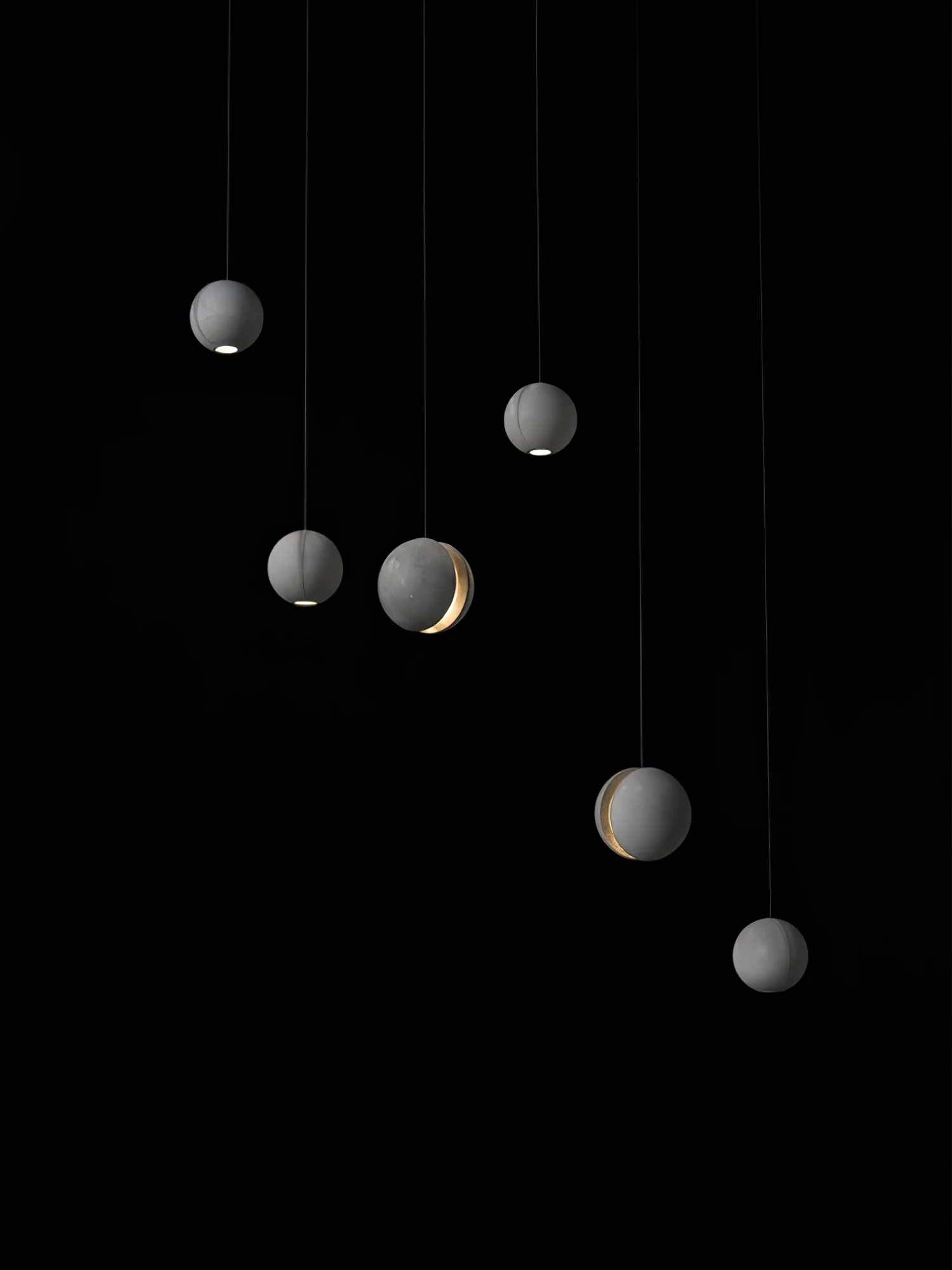 Moon Concrete Pendant Lamp - Image 82