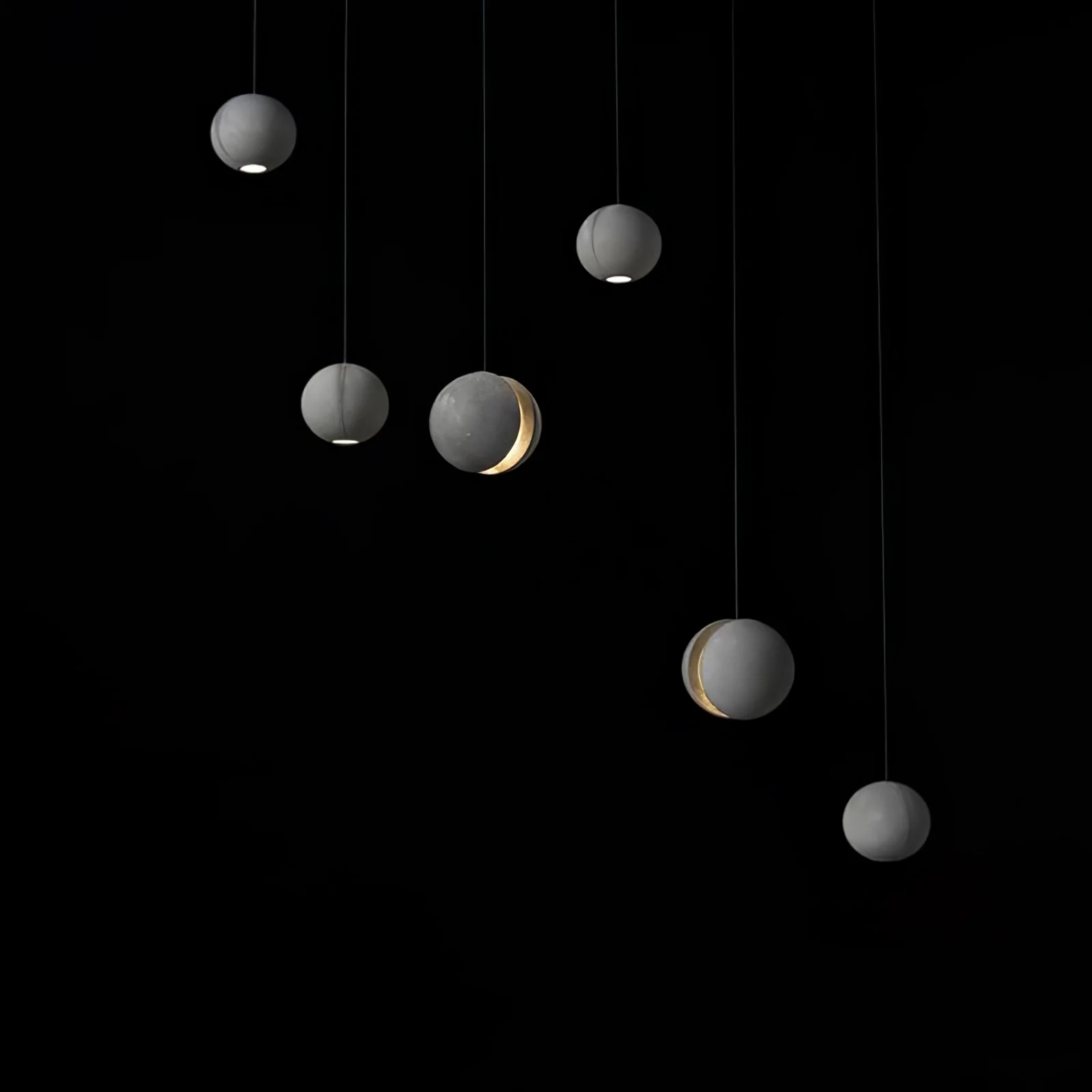 Moon Concrete Pendant Lamp - Image 83