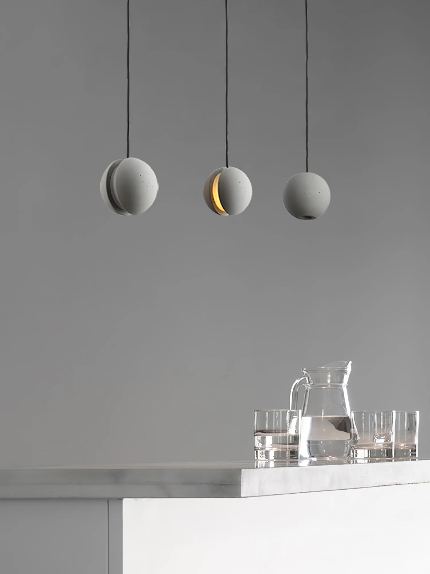 Moon Concrete Pendant Lamp - Image 85