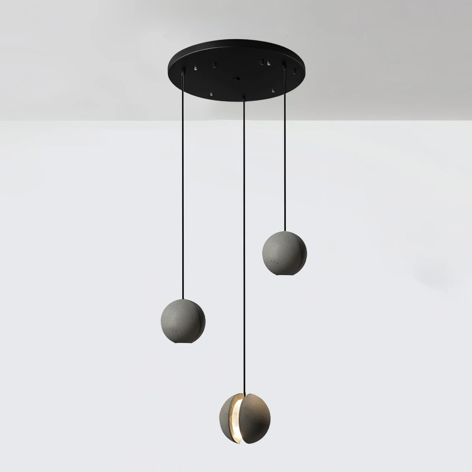 Moon Concrete Pendant Lamp - Image 89