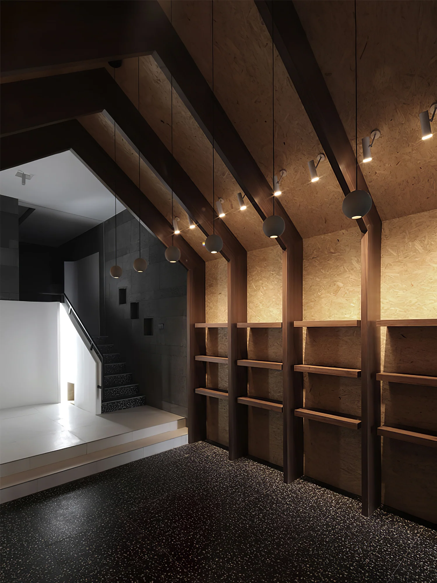 Moon Concrete Pendant Lamp - Image 93