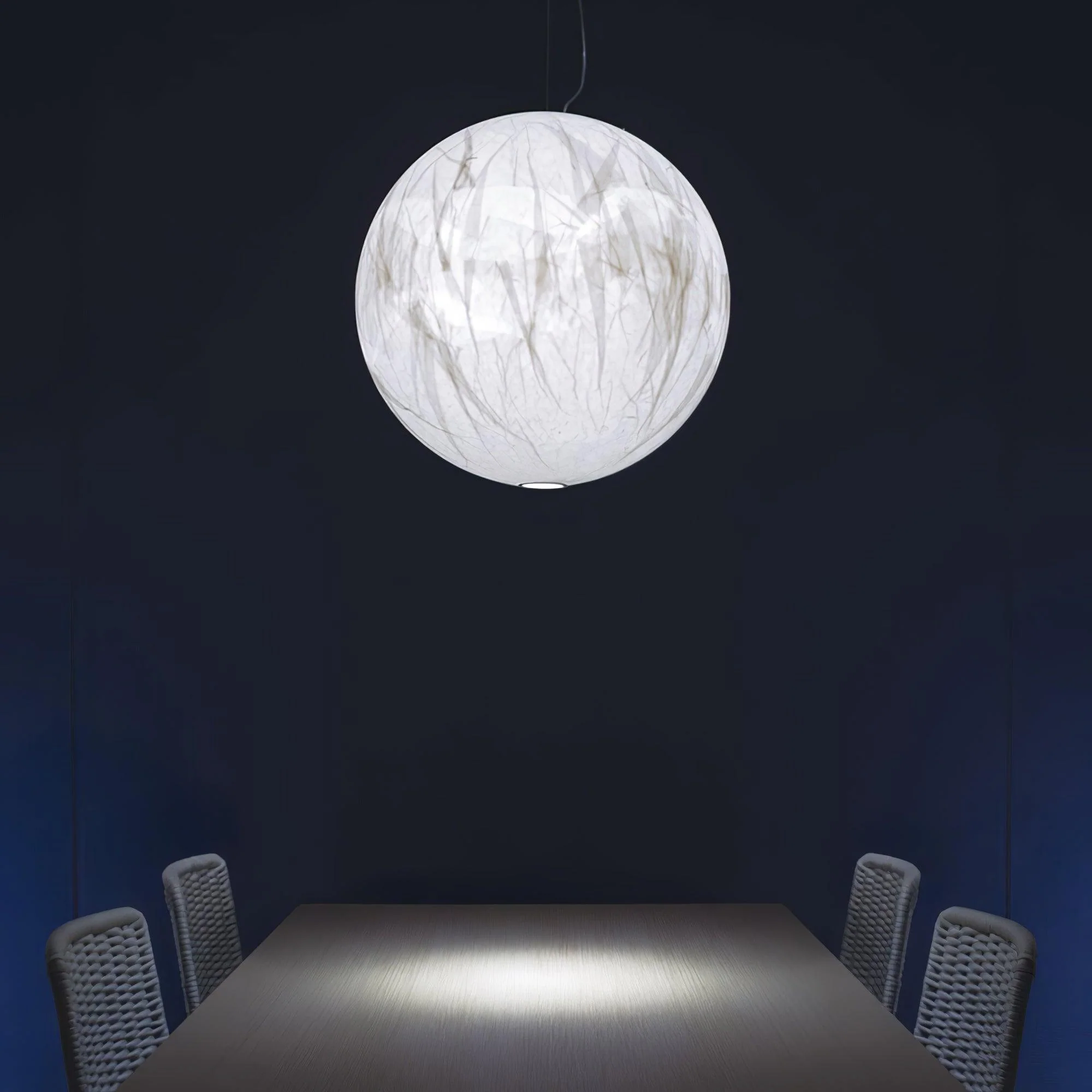 Moon Silk Pendant Lamp - Image 17