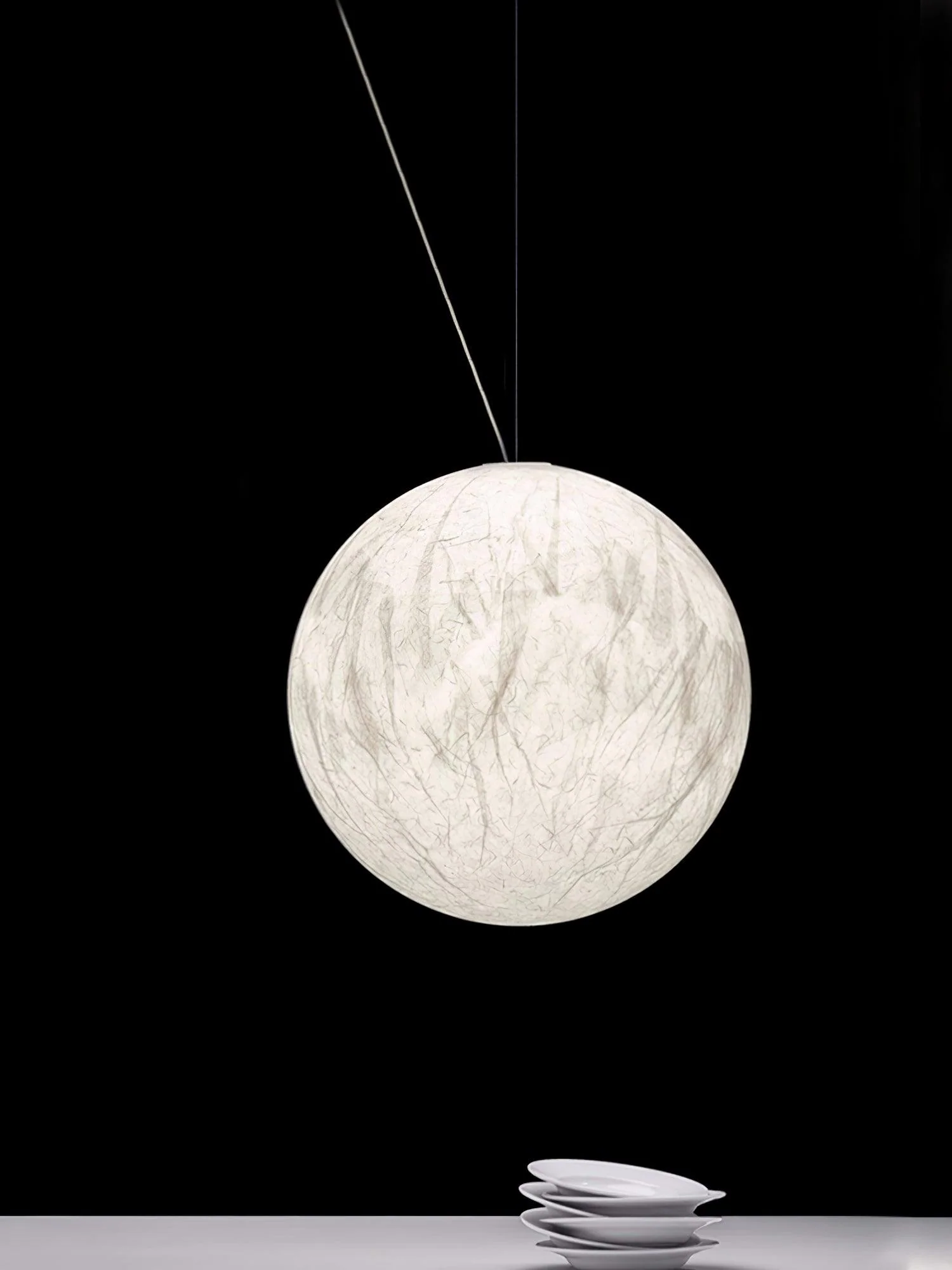 Moon Silk Pendant Lamp - Image 18