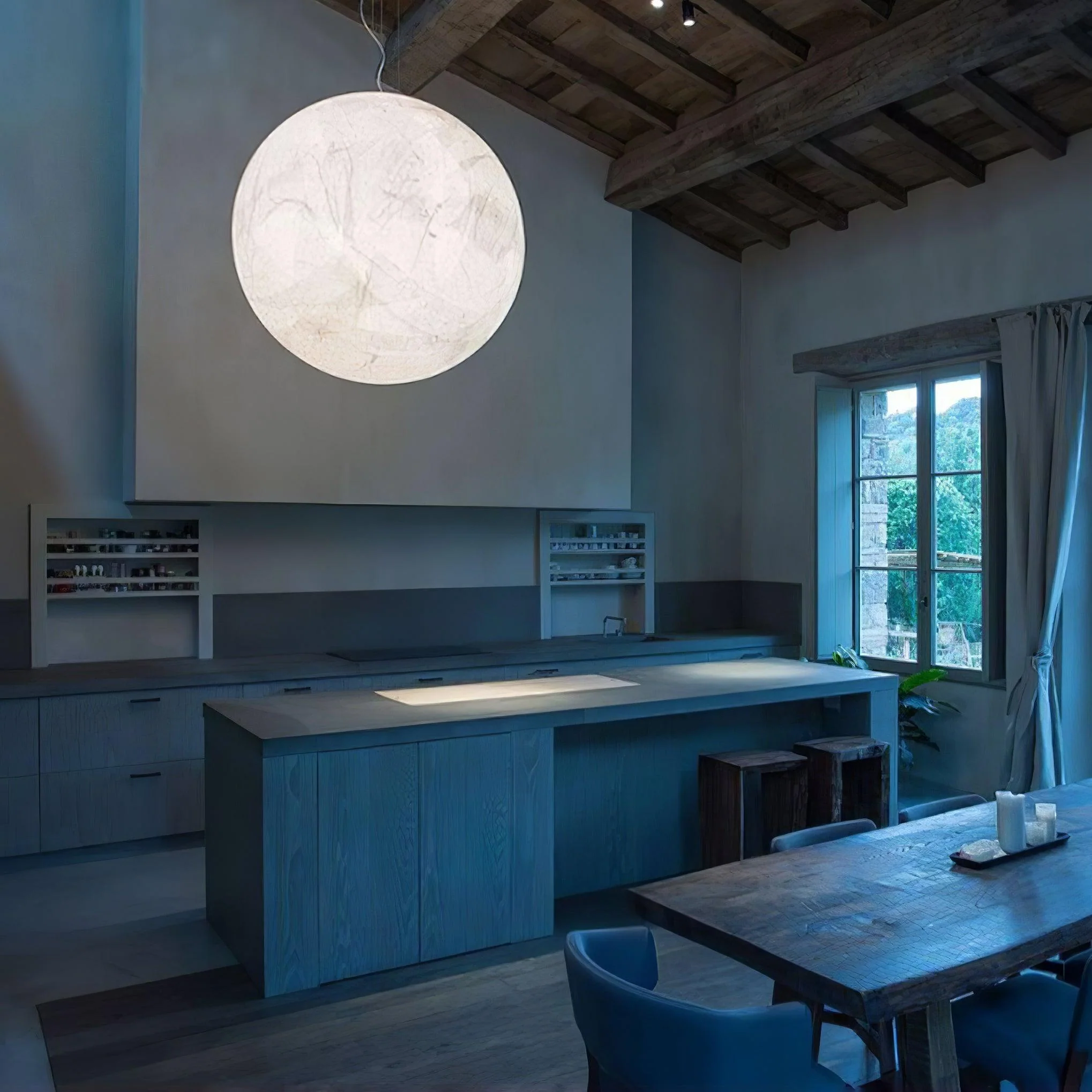 Moon Silk Pendant Lamp - Image 47