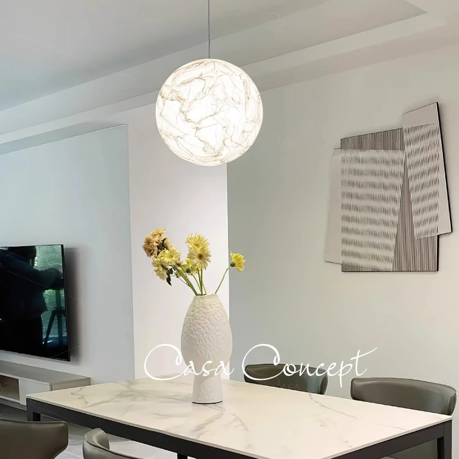 Moon Silk Pendant Lamp - Image 56