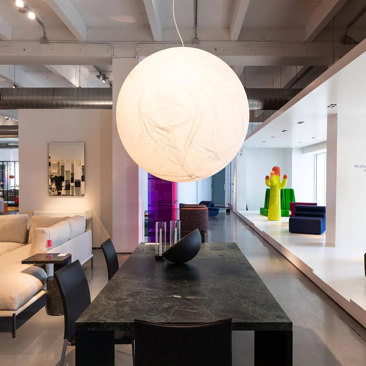 Moon Silk Pendant Lamp - Image 9