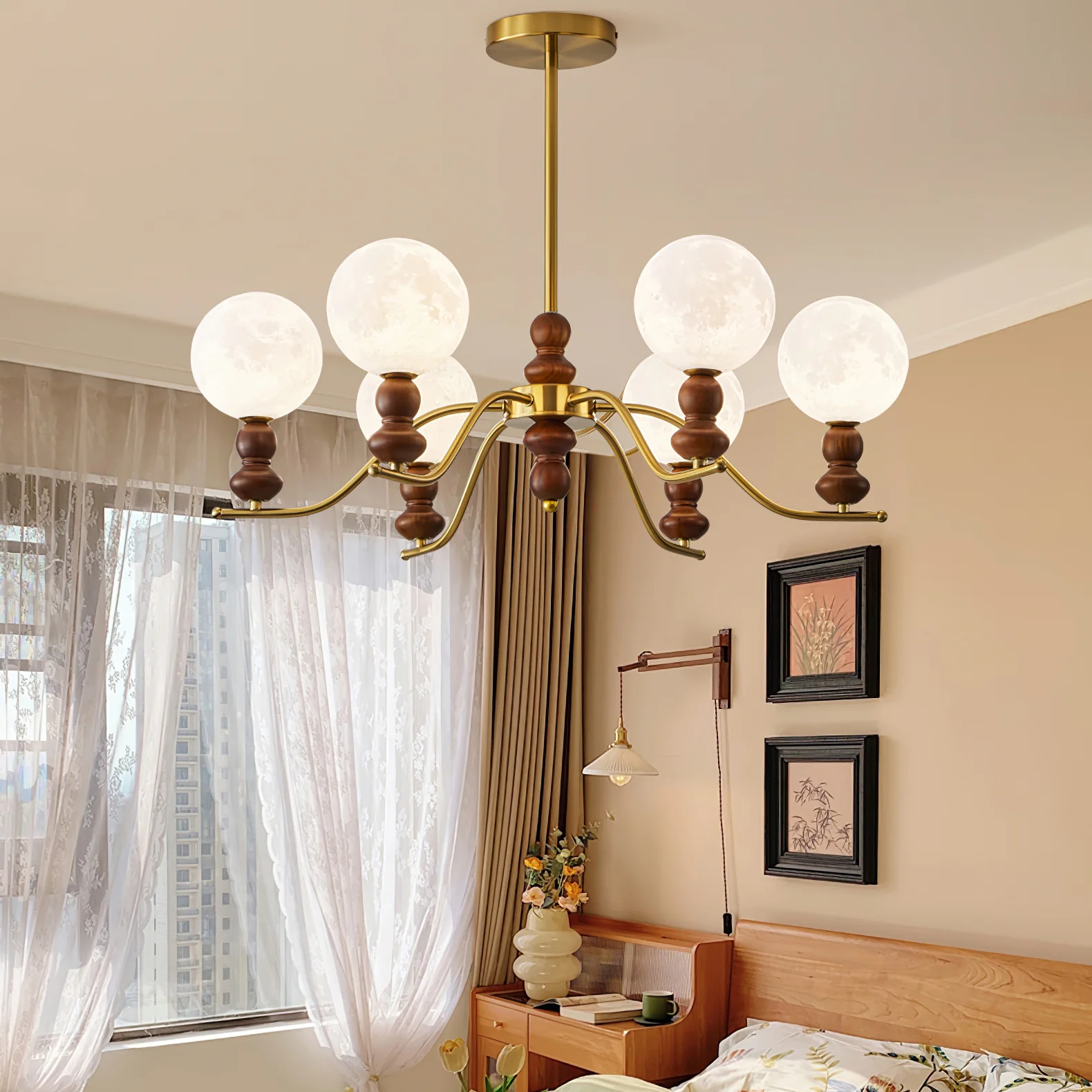 Moonlit Globe Chandelier - Image 11