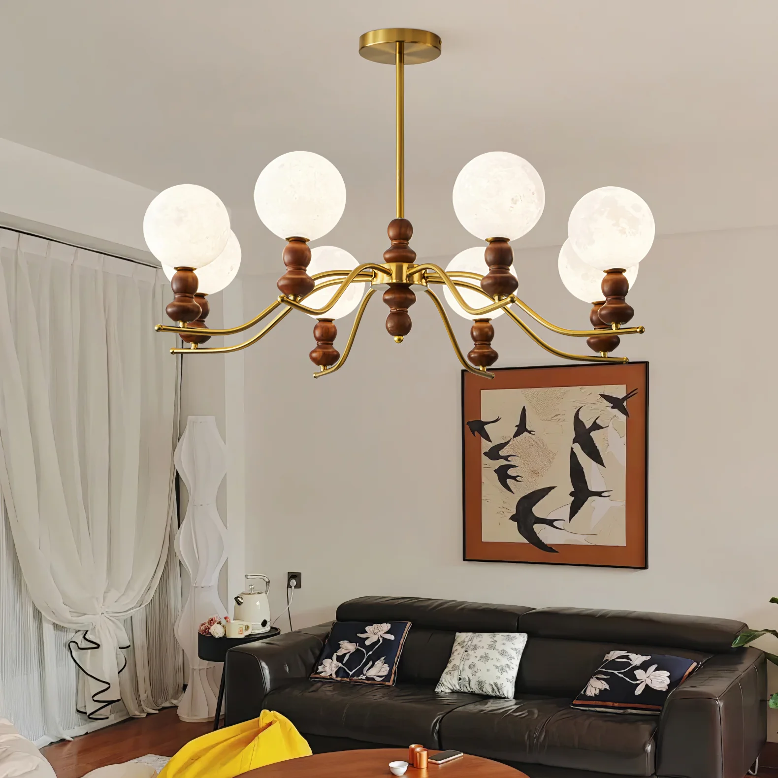 Moonlit Globe Chandelier - Image 15