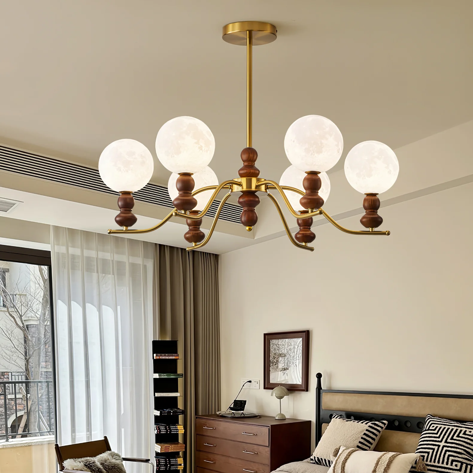 Moonlit Globe Chandelier - Image 5