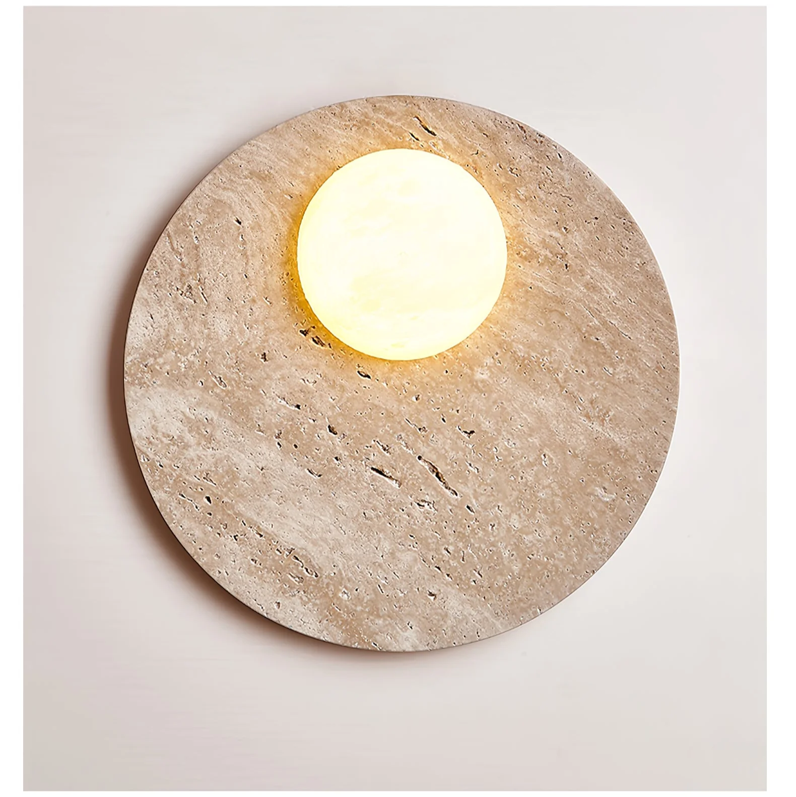 Moonwake Travertine Sconce - Image 10