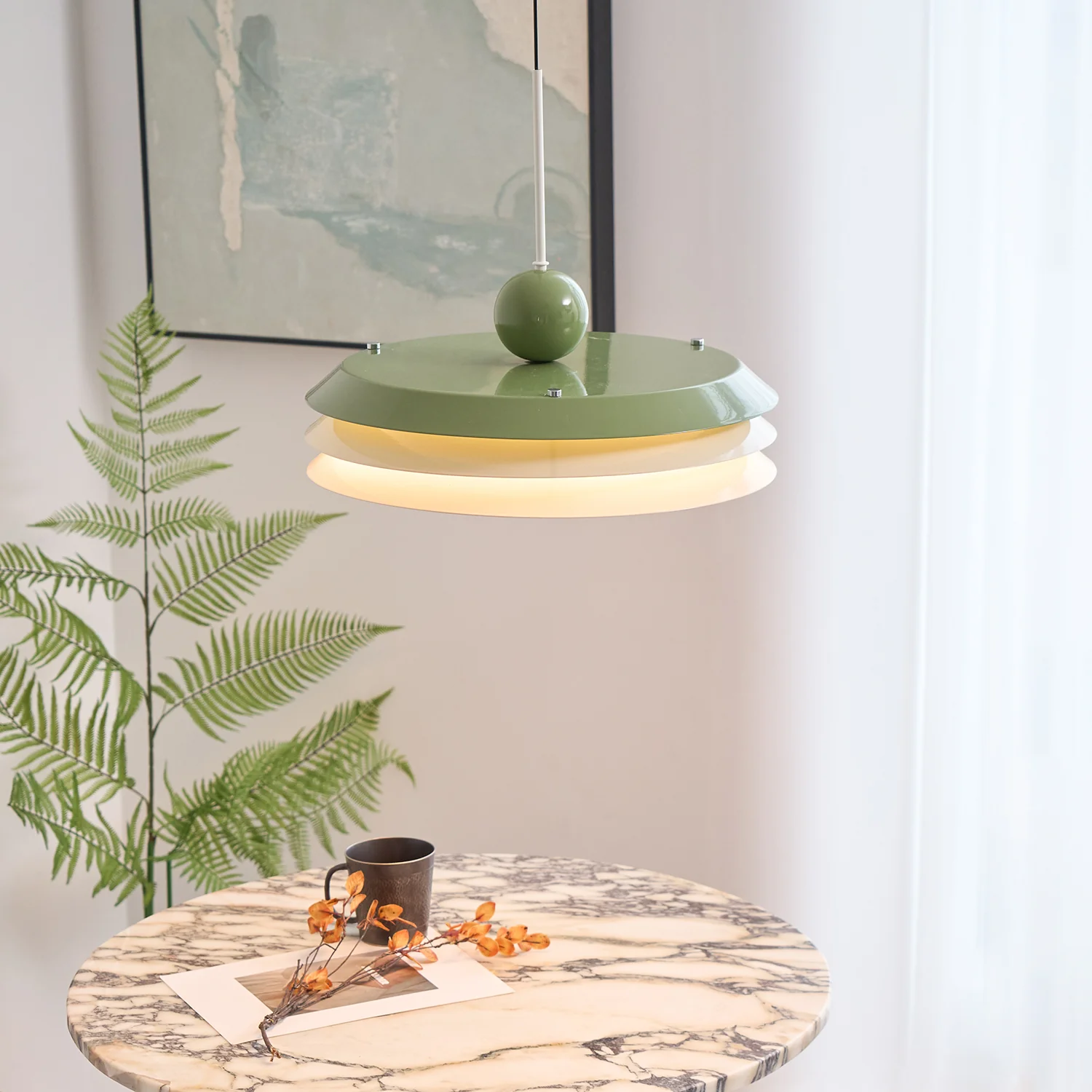 Morandi Layered Pendant Lamp - Image 4