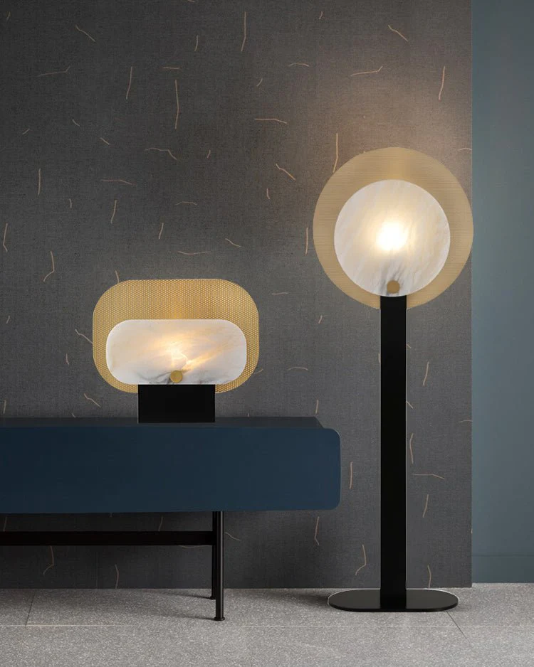 Mosaic Elegance Alabaster Table Lamp - Image 11