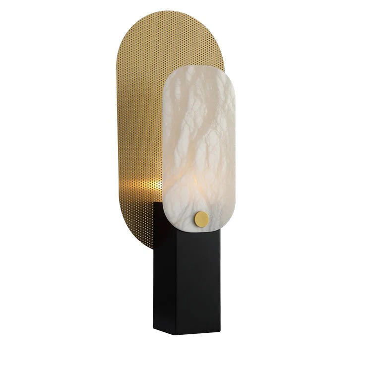 Mosaic Elegance Alabaster Table Lamp - Image 13