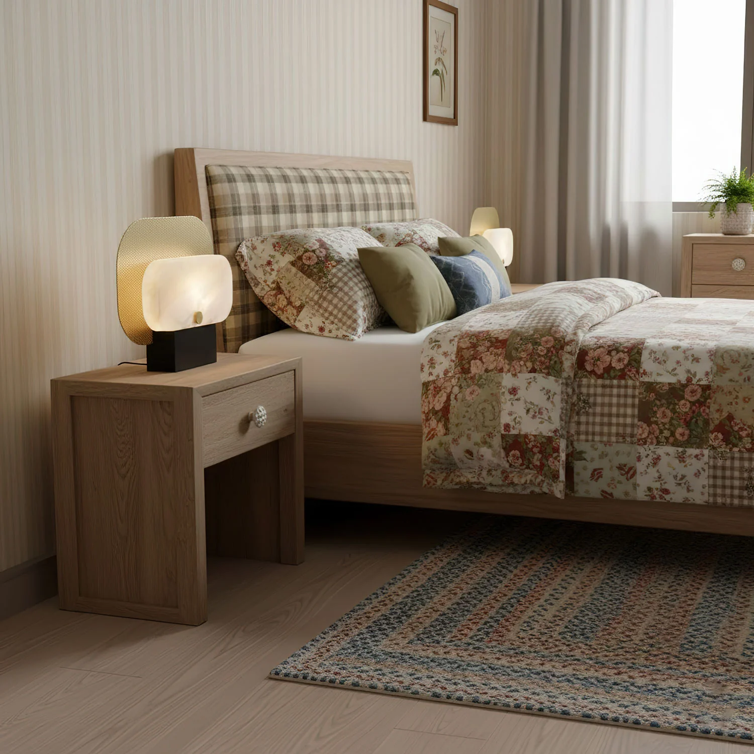 Mosaic Elegance Alabaster Table Lamp - Image 7