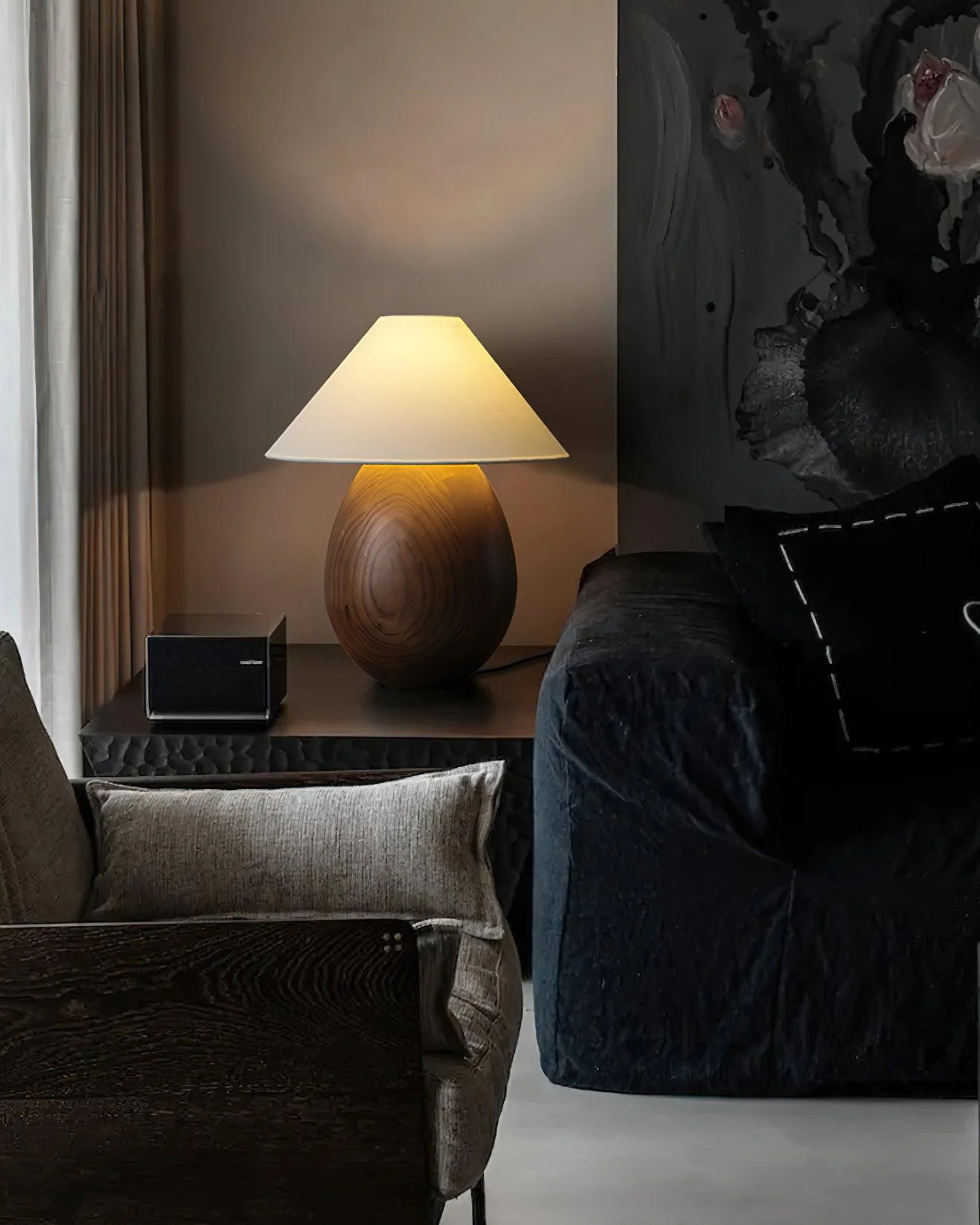 Mountain Wood Table Lamp - Image 12