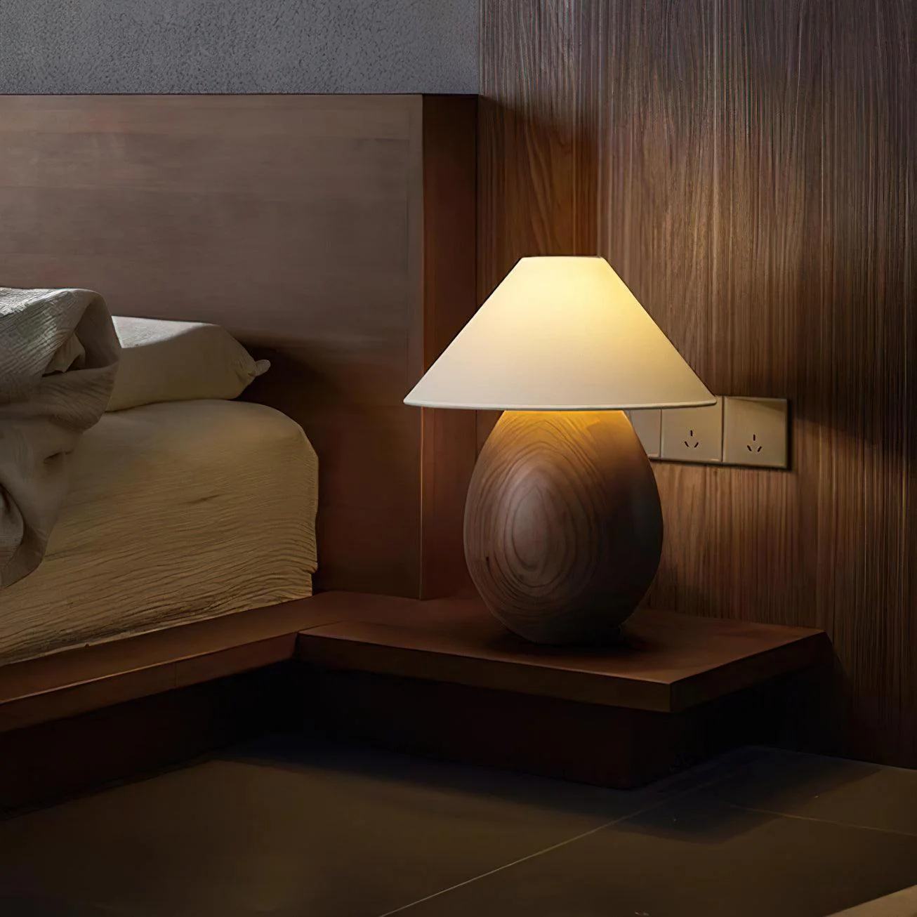 Mountain Wood Table Lamp - Image 4