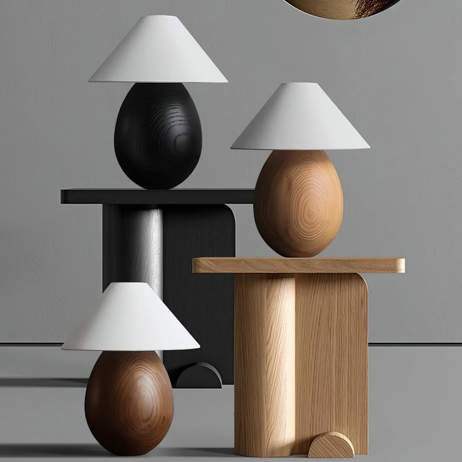Mountain Wood Table Lamp - Image 8