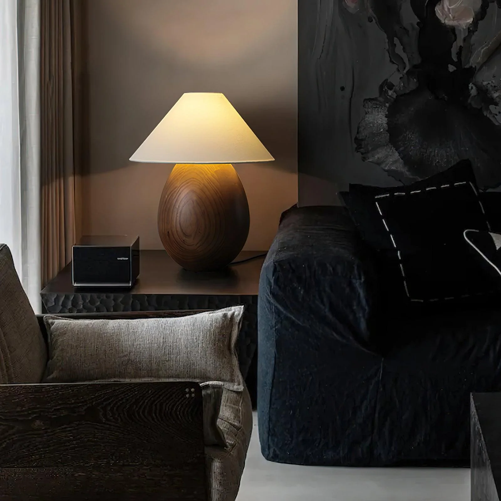 Mountain Wood Table Lamp - Image 9