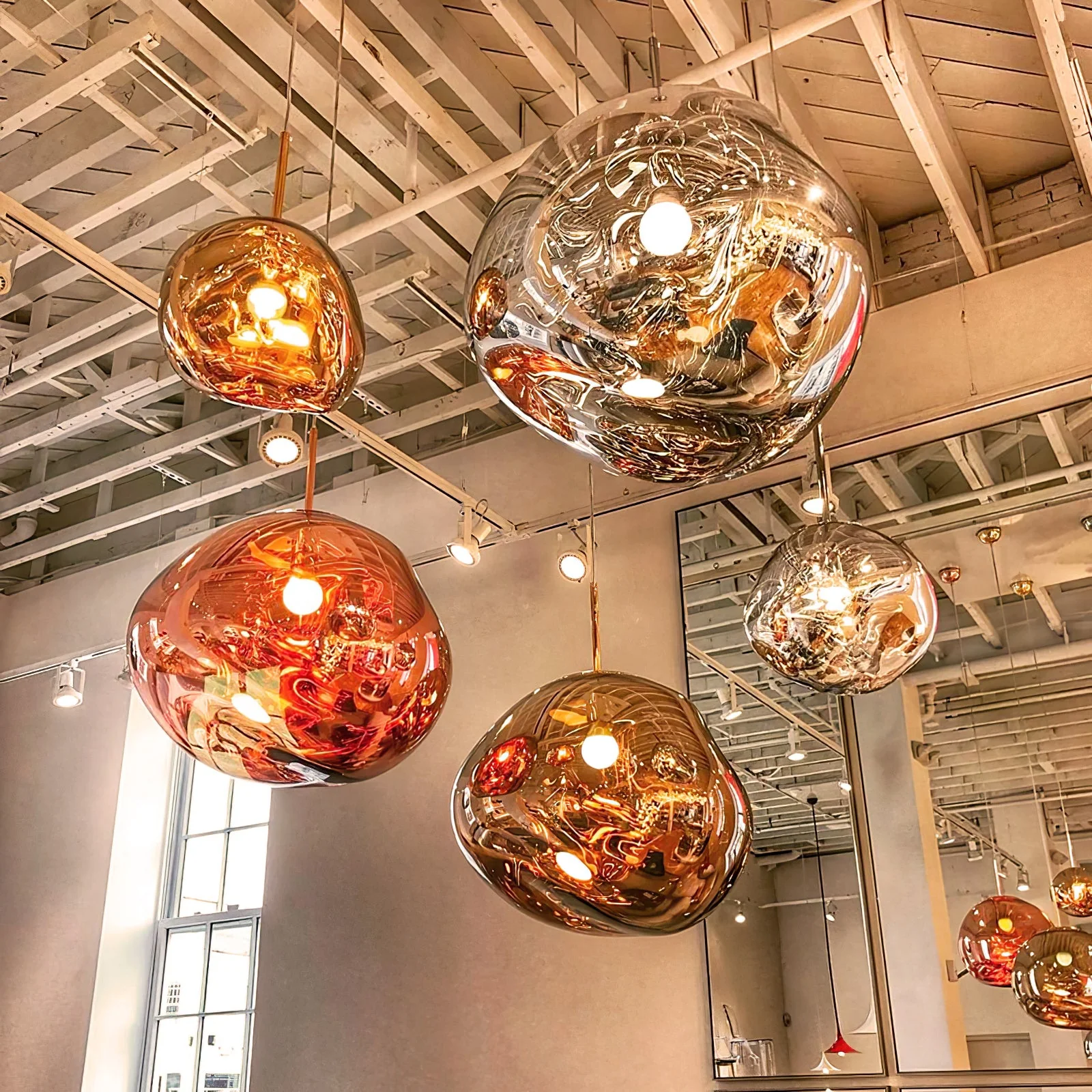 Multi Lava Round Pendant Lamp - Image 114