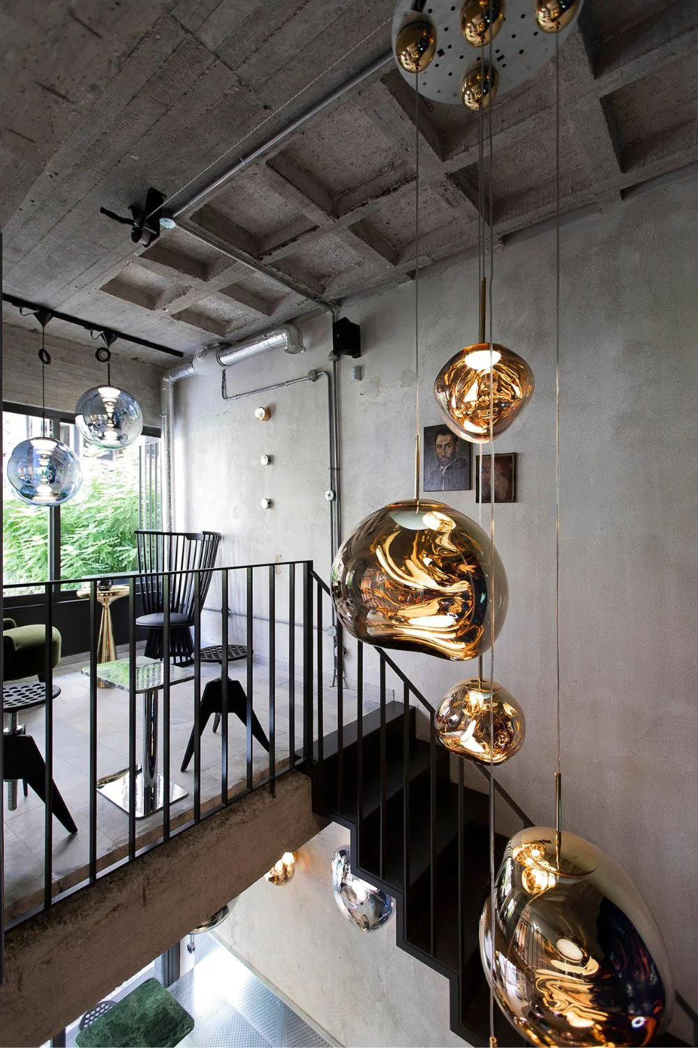 Multi Lava Round Pendant Lamp - Image 140