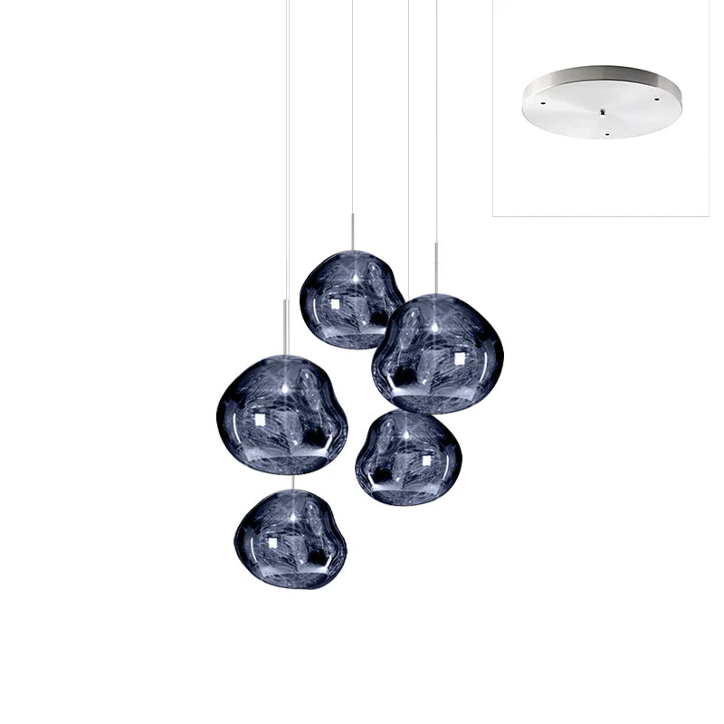 Multi Lava Round Pendant Lamp - Image 166