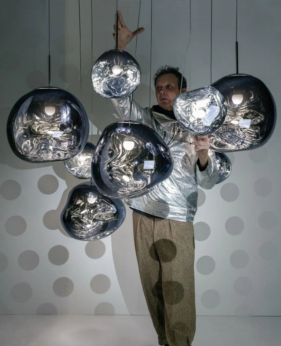 Multi Lava Round Pendant Lamp - Image 25