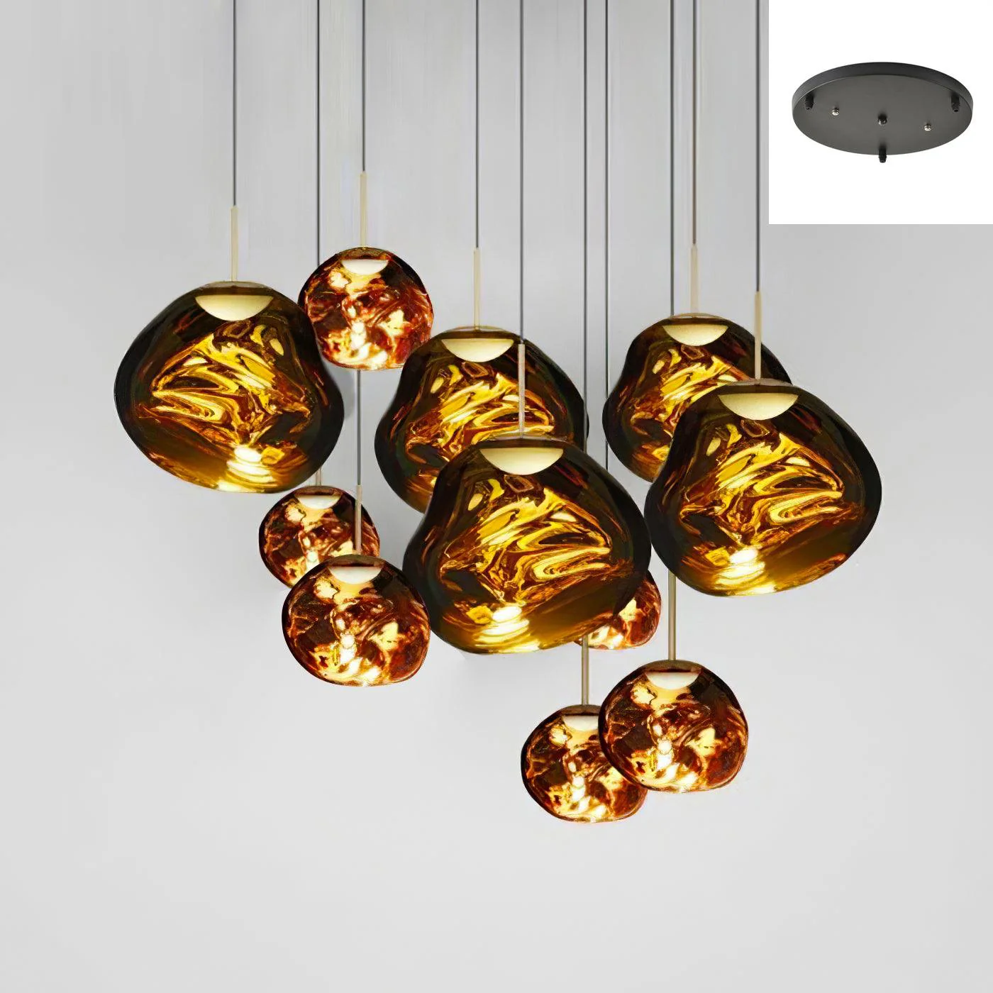 Multi Lava Round Pendant Lamp - Image 47