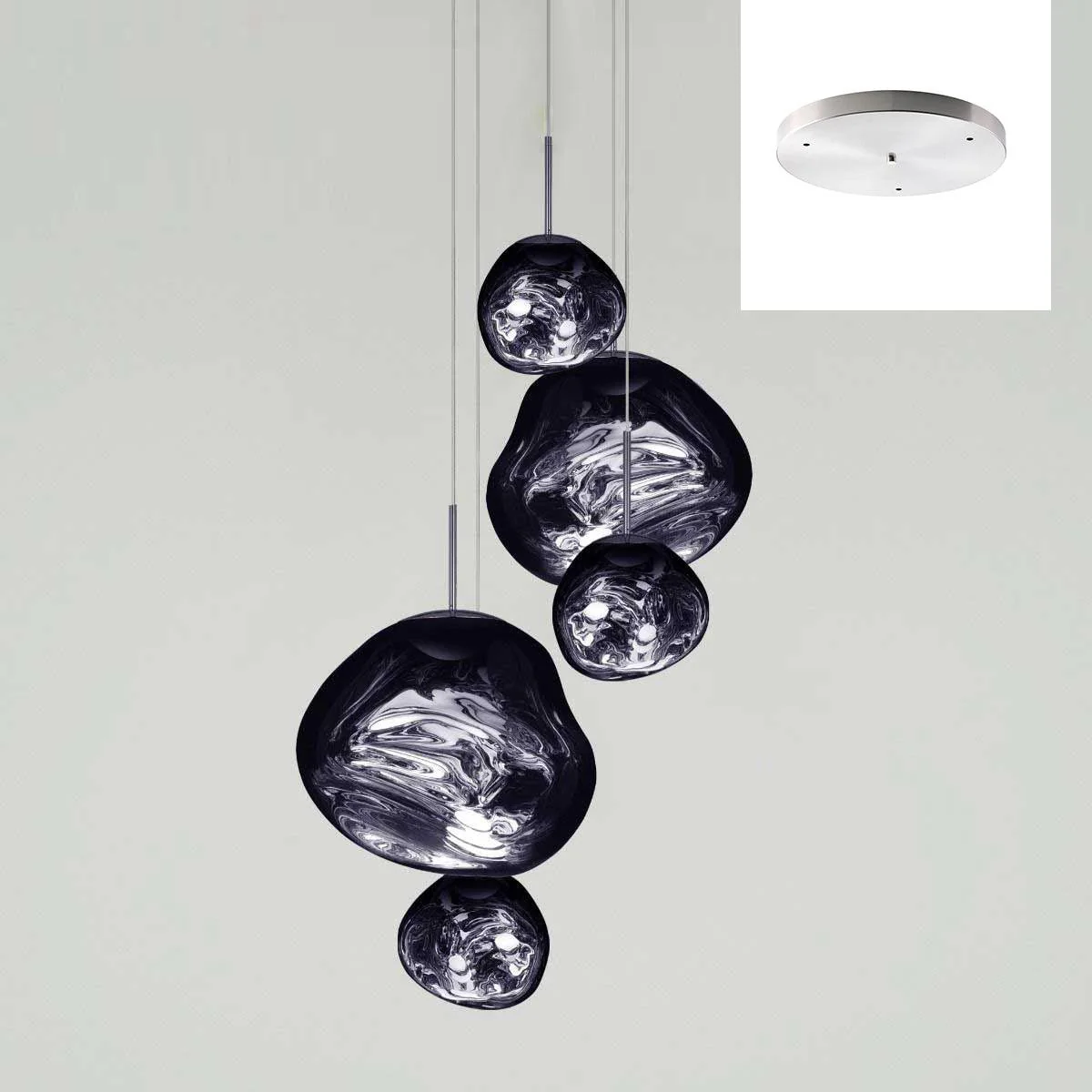 Multi Lava Round Pendant Lamp - Image 54